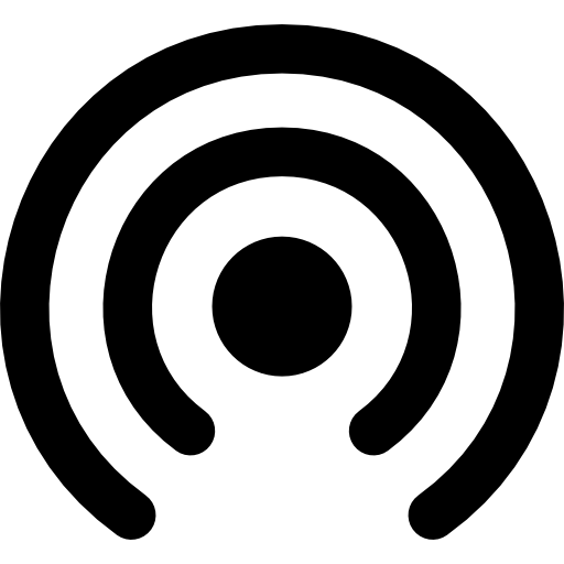 Wifi Basic Rounded Filled icon