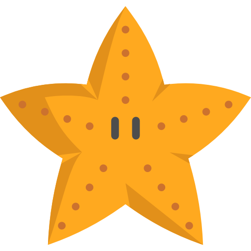 estrella de mar icono gratis