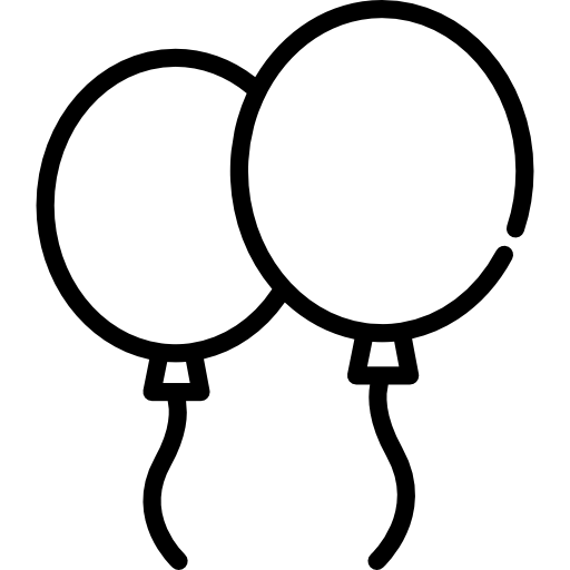 Balloons Special Lineal icon