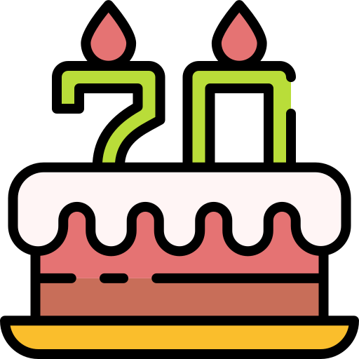 cumpleaños icono gratis