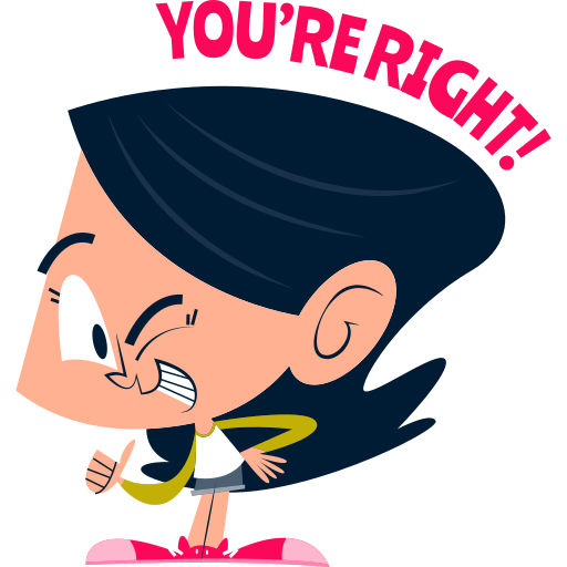 You are right Stickers - Free miscellaneous Stickers