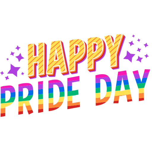 Pride day Stickers - Free love and romance Stickers