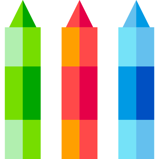 Crayons free icon Crayons free icon