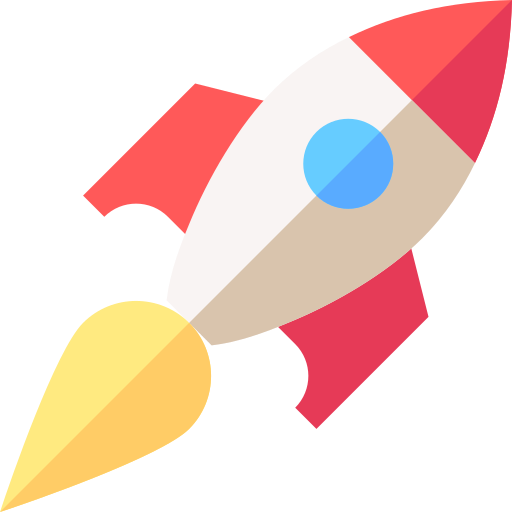 Project launch - free icon