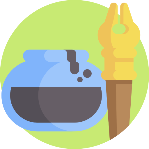 tintero icono gratis