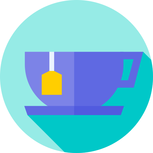 Tea Flat Circular Flat icon