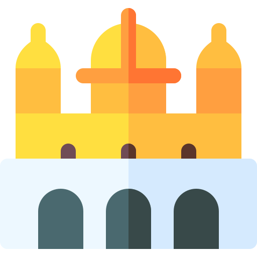 templo de gurdwara icono gratis