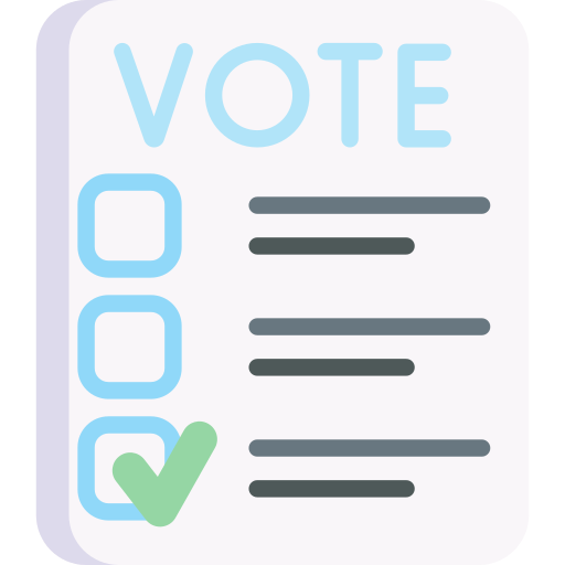 votación icono gratis