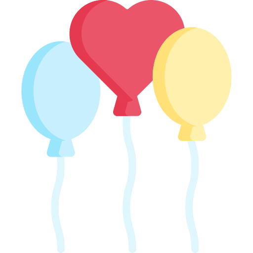 Balloons - Free valentines day icons