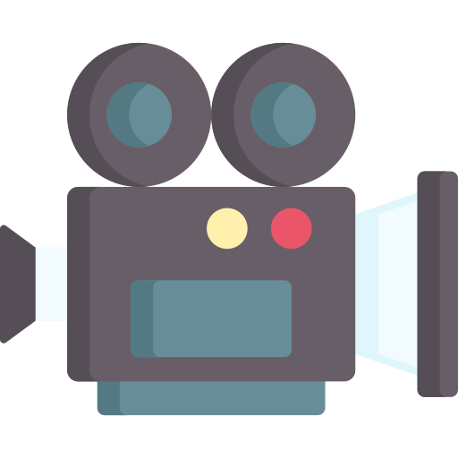 camara de video icono gratis