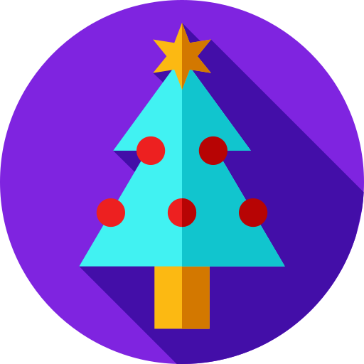 árbol de navidad icono gratis