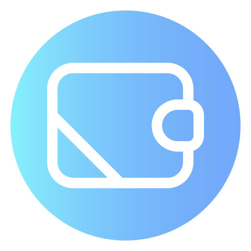 Wallet Generic Flat Gradient icon