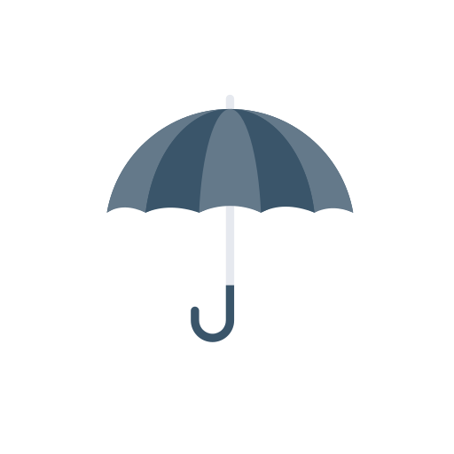 Umbrella Dinosoft Flat icon