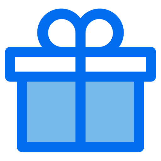 Giftbox Generic Blue icon