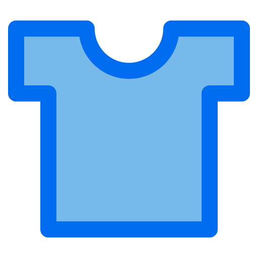 T-shirts Generic Blue icon