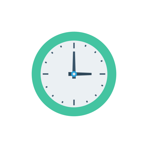 Clock - Free time and date icons