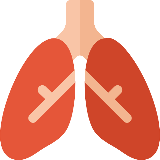 pulmones icono gratis