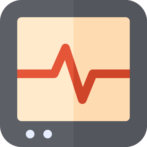 electrocardiograma icono gratis