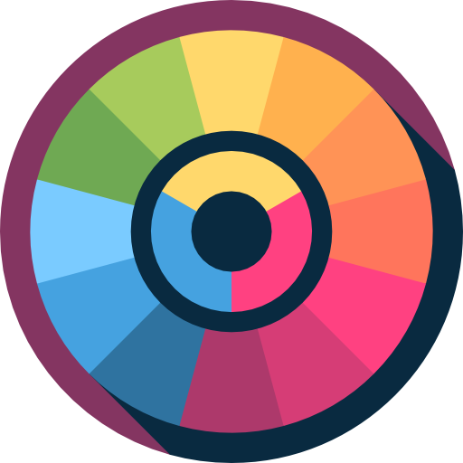 Pantone Flat Circular Flat icon