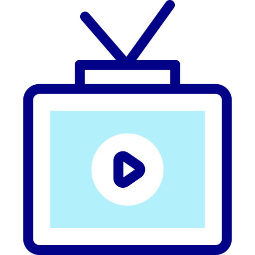 Écran de télévision Icône gratuit Écran de télévision Icône gratuit