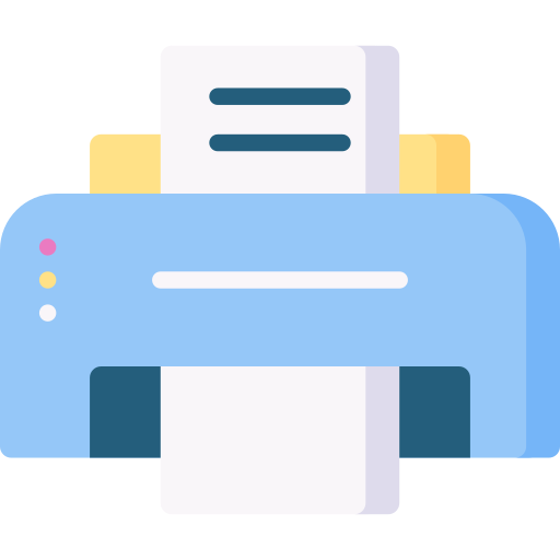 Printer Special Flat icon