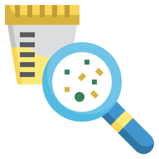 Urine test free icon Urine test free icon