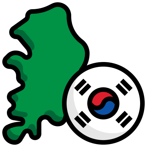 corea del sur icono gratis