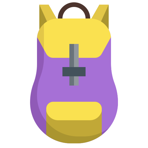 mochila icono gratis