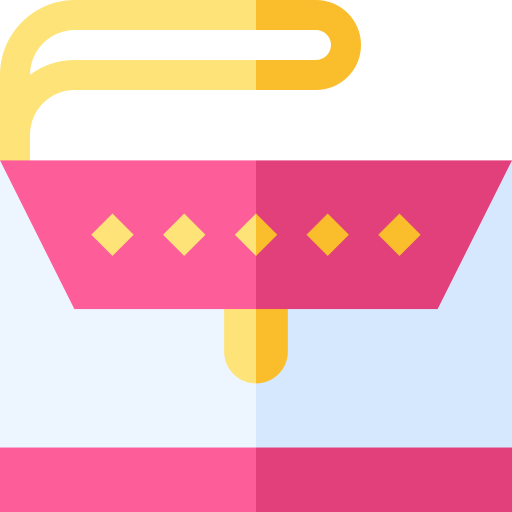 bolso de mano icono gratis