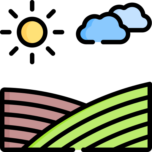 Field Special Lineal color icon