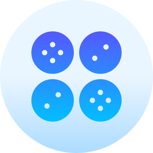 Buttons Basic Gradient Circular icon