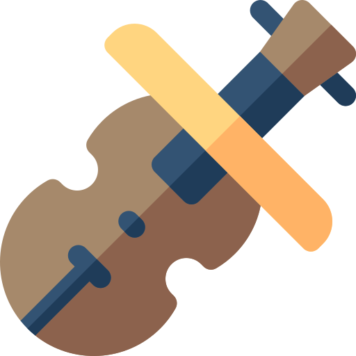 violín icono gratis