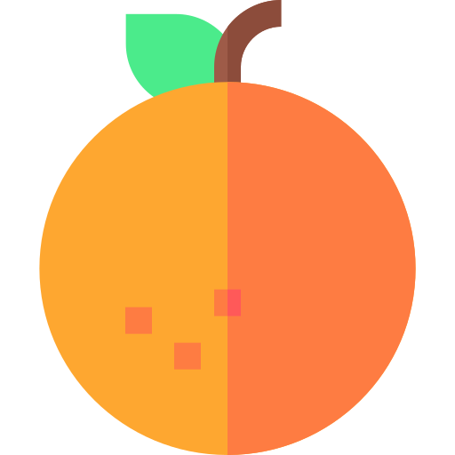 naranja icono gratis