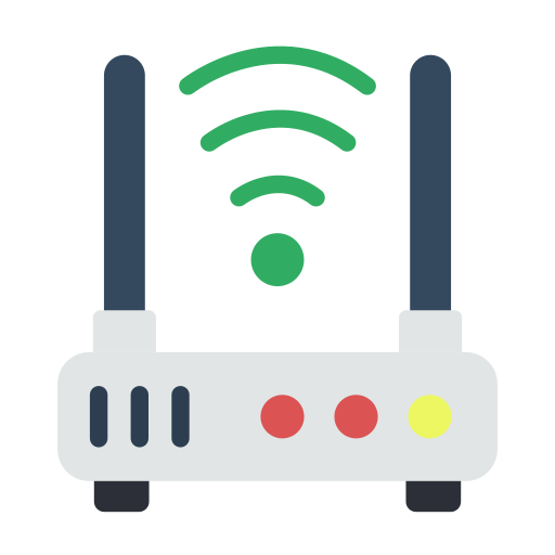 router inalámbrico icono gratis