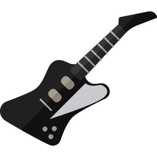 guitarra electrica icono gratis