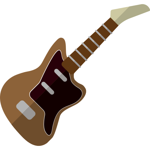 guitarra electrica icono gratis