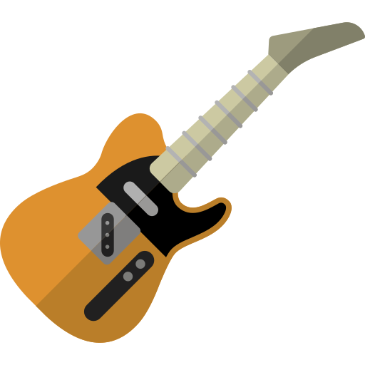 guitarra electrica icono gratis