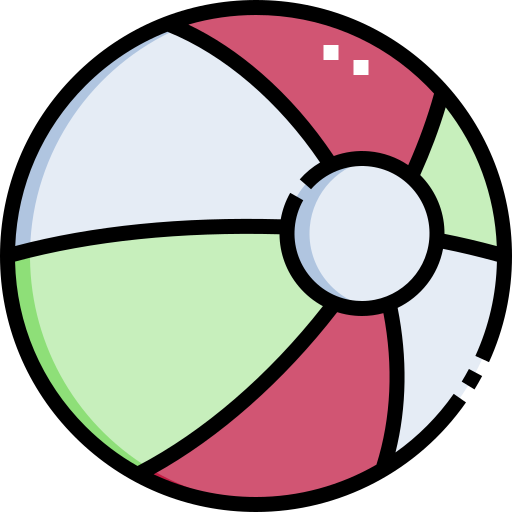 Beach ball free icon Beach ball free icon