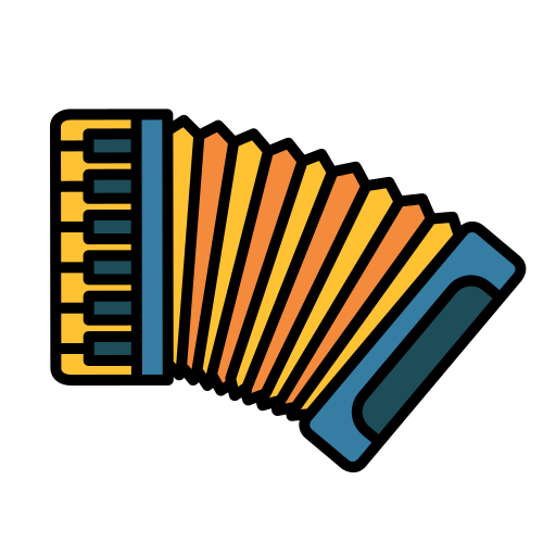 accordéon Icône gratuit accordéon Icône gratuit