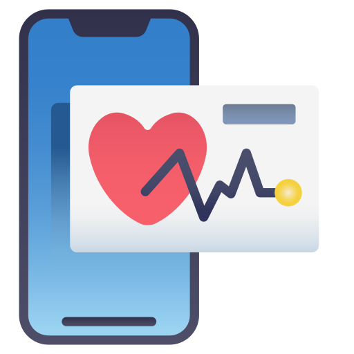 Heart rate free icon