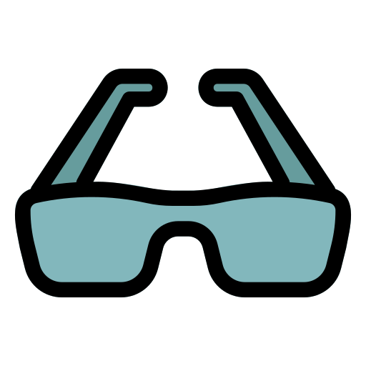 Eyeglasses Generic Outline Color icon