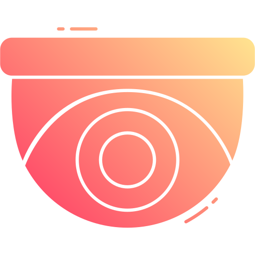 cámara de seguridad icono gratis