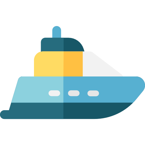 Boat Basic Rounded Flat icon