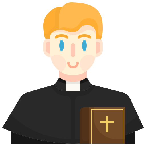 Priest Justicon Flat icon