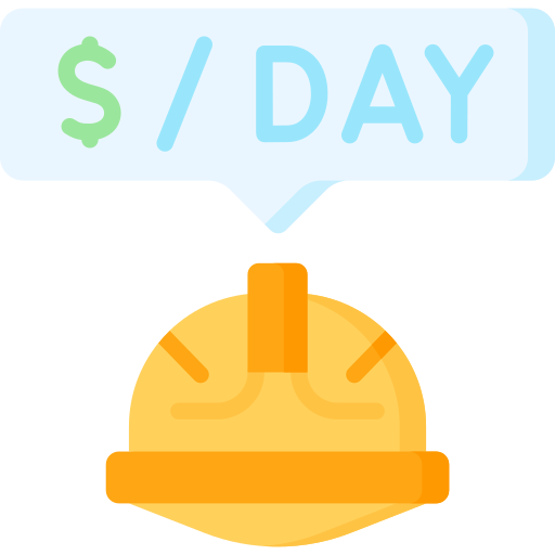 un salaire Icône gratuit