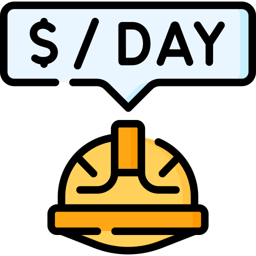 un salaire Icône gratuit