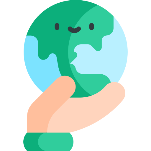 Sustainable Kawaii Flat Icon