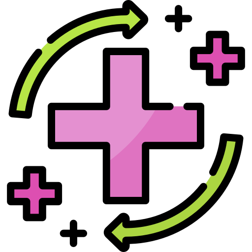 Deep pink plus icon - Free deep pink math icons