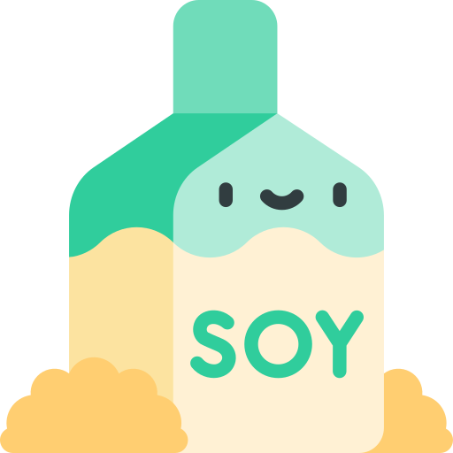 leche de soja icono gratis