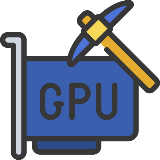 minería gpu icono gratis